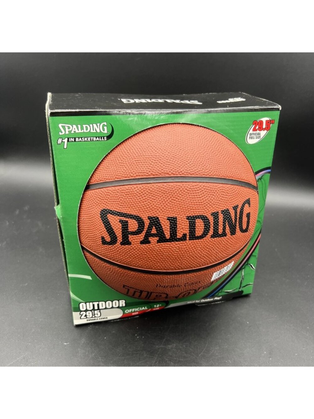 Vintage Spalding Tip-Off Outdoor basketball 29.5" NOS in Package